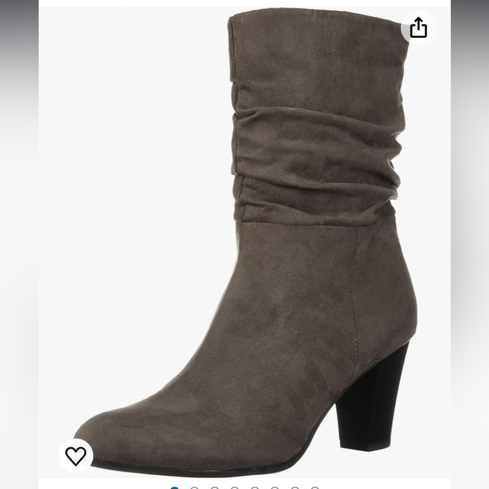 Circus NY by Sam Edelman Women's Whitney Fashion Boot in Gray Size 8 1/2